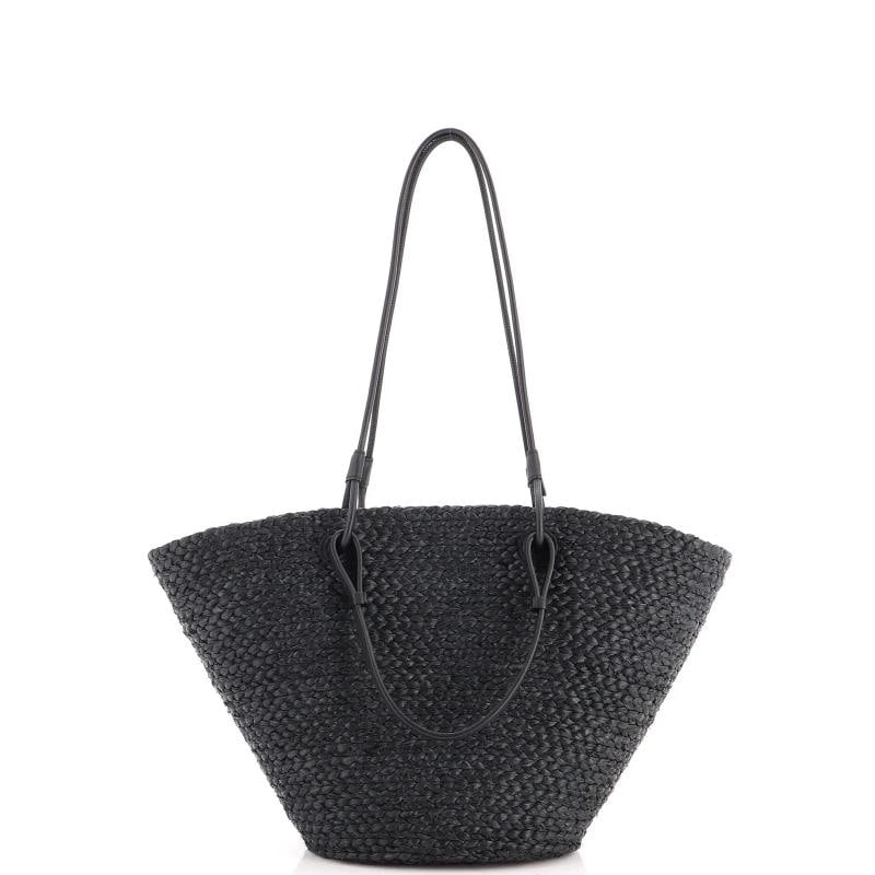 Loewe Anagram Basket Tote Woven Raffia Medium - 3