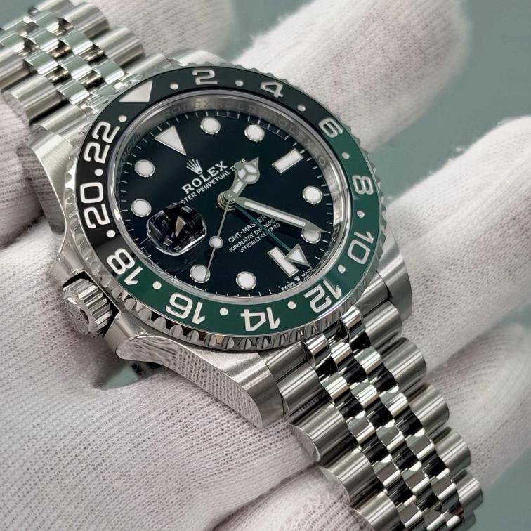 2026 Rolex GMT Master II Sprite Jubilee 126720VTNR 40mm Green Black Bezel Steel - 2