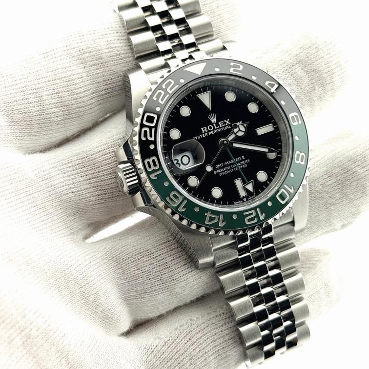 2026 Rolex GMT Master II Sprite Jubilee 126720VTNR 40mm Green Black Bezel Steel - 4
