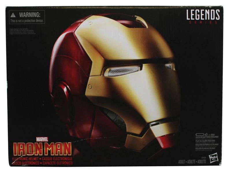 The Avengers (5) Lee, Jackson, Rudd +2 Signed Iron Man F/S Helmet BAS #AE64811 - 11