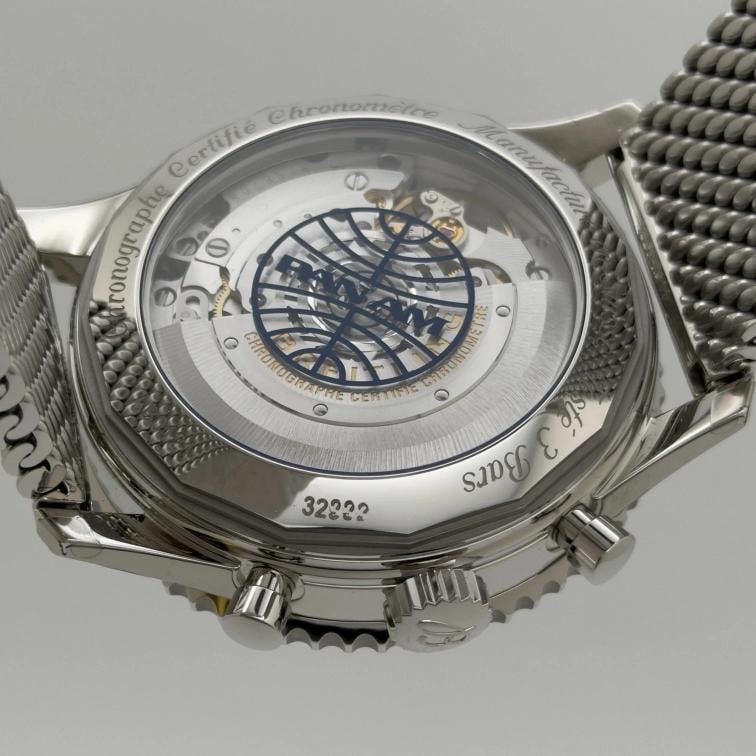 Breitling Navitimer B01 Pan Am Blue Dial AB0121 43mm Stainless Steel Box Paper - 7