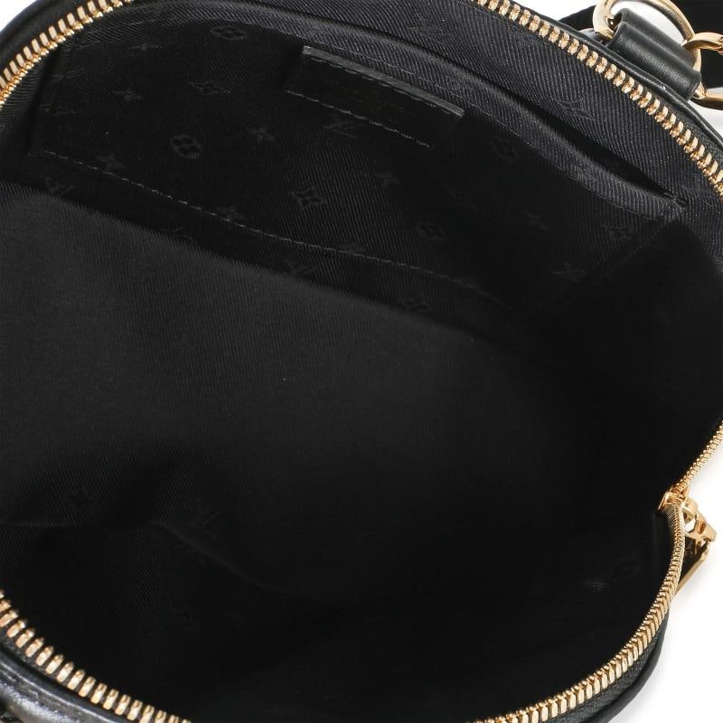 Louis Vuitton Black Bubblegram Calfskin Alma BB - 5