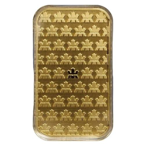 1 oz Gold Royal Canadian Mint Bar (In Assay).9999 Fine - 4