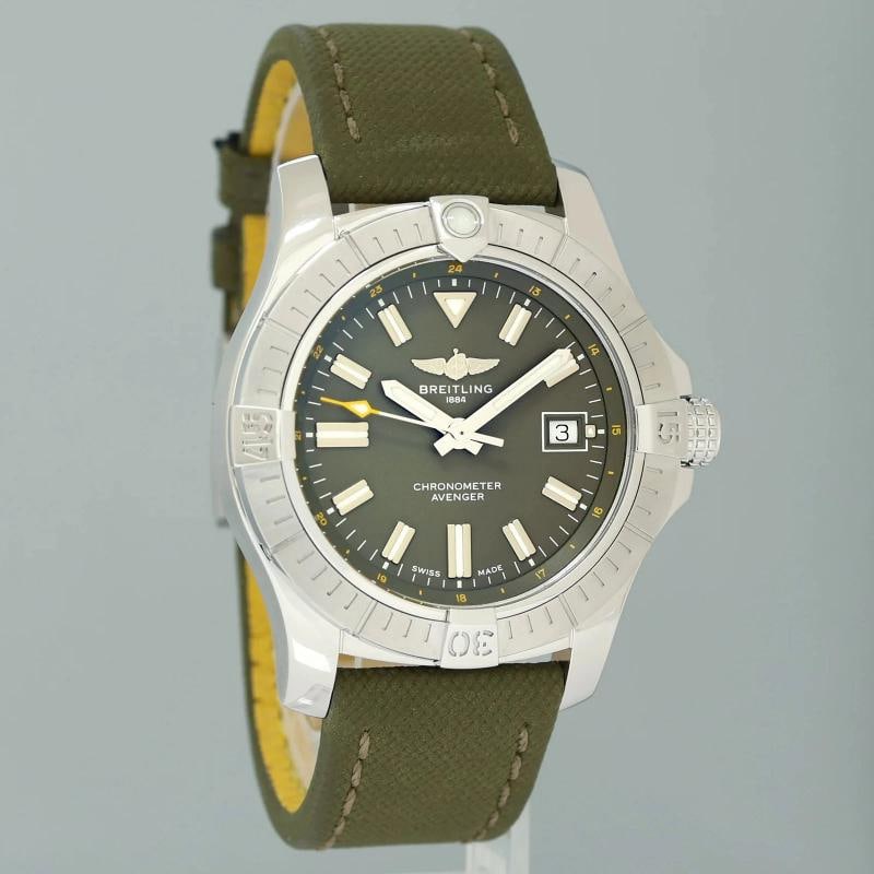 PAPERS MINT Breitling Chronometer Avenger Automatic 43mm Men's Watch A17318 - 3