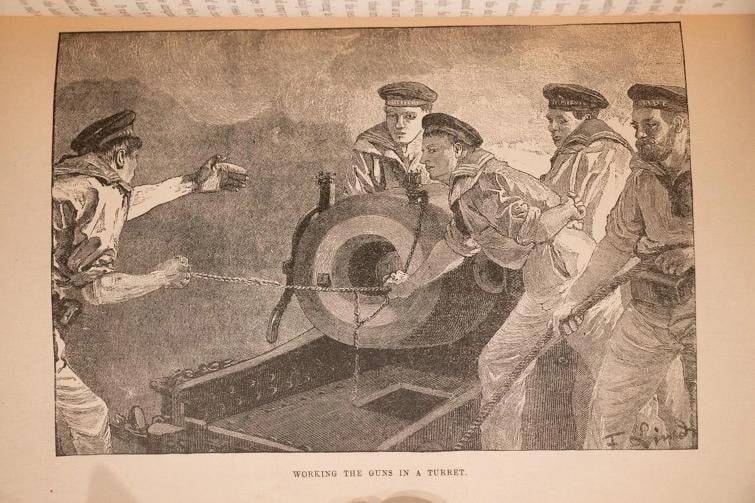 James Russell Soley / 1888 The Sailor Boys of '61 Civil War Fine Binding 1st ed - 12