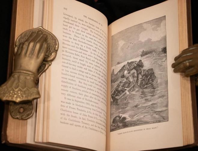 James Russell Soley / 1888 The Sailor Boys of '61 Civil War Fine Binding 1st ed - 14