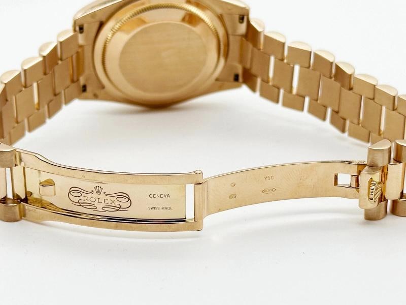 Rolex 118235 President Day Date Tahitian Mother Of Pearl 18K Rose Gold Box Paper - 3