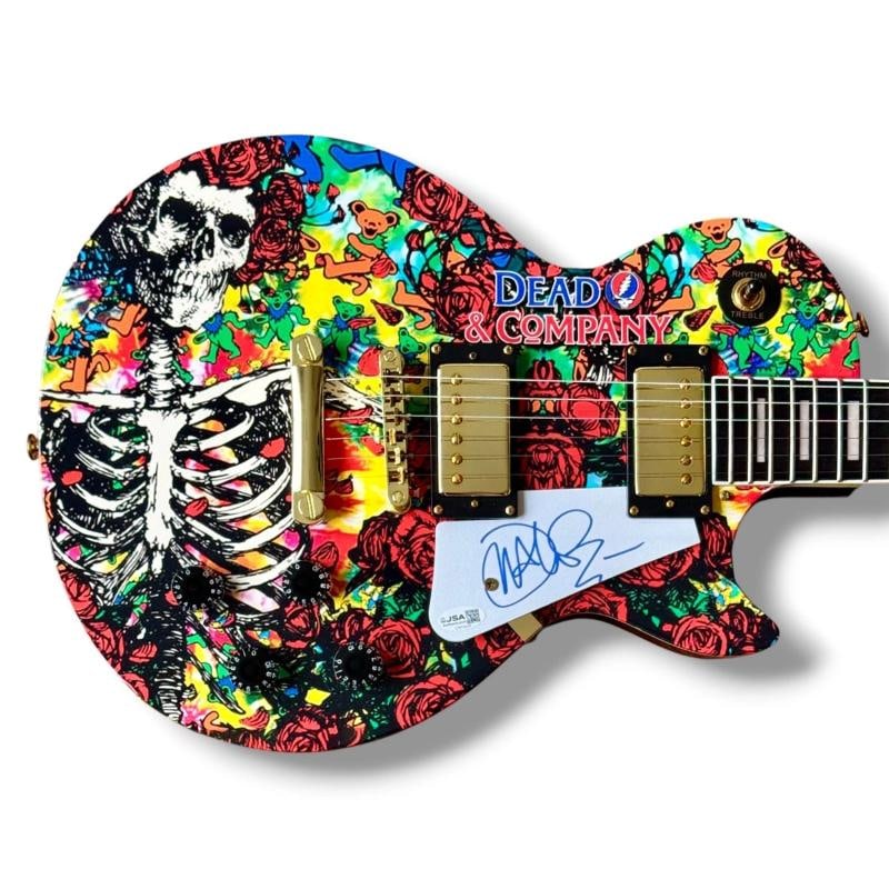 John Mayer Signed Guitar Custom Graphics JSA COA Dead & Company Grateful Dead: Industry: Music,Signed: Yes,Autograph Authentication: James Spence (JSA),Object Type: Guitar & Guitar Pick,Original/Reproduction: Original,Country of Origin: United States Signer: John Mayer (Dead & C