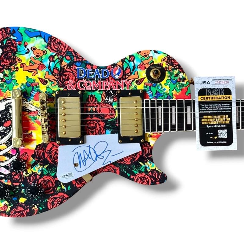 John Mayer Signed Guitar Custom Graphics JSA COA Dead & Company Grateful Dead - 2