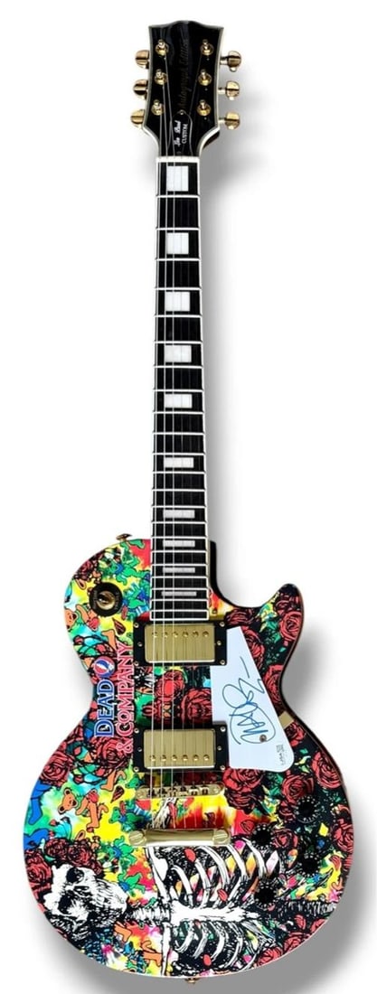 John Mayer Signed Guitar Custom Graphics JSA COA Dead & Company Grateful Dead - 3