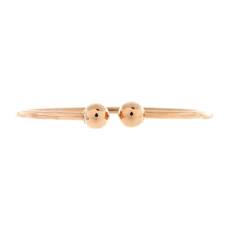 Tiffany & Co. HardWear Ball Wire Bracelet 18K Rose Gold: Condition: Pre-owned - Good,Brand: Tiffany & Co.,Main Stone: Unknown,Metal: 18K Rose Gold,Metal Purity: 18K,Style: Bracelet,Type: Bracelet,Color: Rose Gold,Material: 18K Rose Gold Condition: Great. Mo