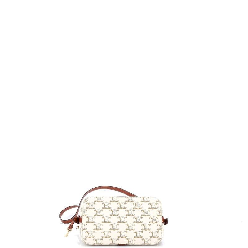 Celine Teen Cabas De France Bag Triomphe Coated Canvas Small - 4