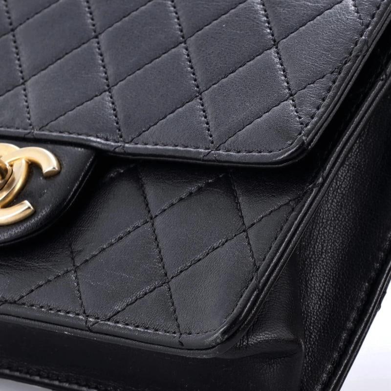 Chanel Chic Pearls Flap Bag Quilted Goatskin with Acrylic Beads Small - 6