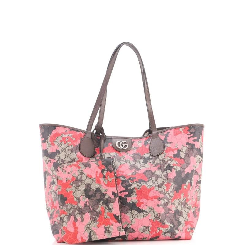 Gucci GG Open Tote GG Camouflage Coated Canvas Large - 2