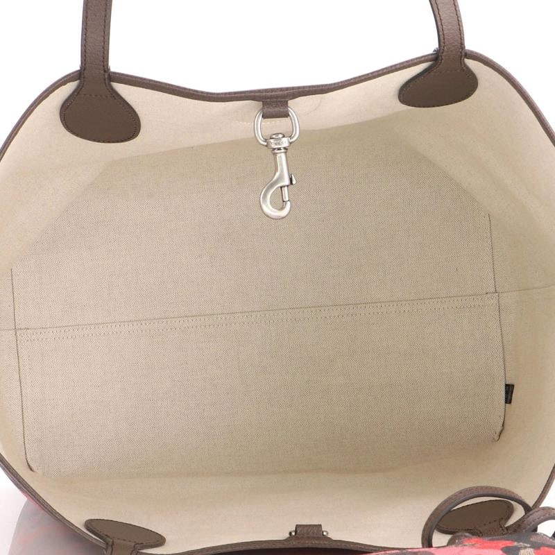 Gucci GG Open Tote GG Camouflage Coated Canvas Large - 6