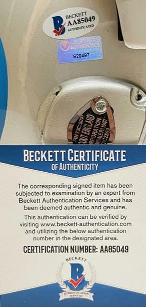 VAL KILMER Signed Top Gun Helmet Iceman Beckett COA - 5