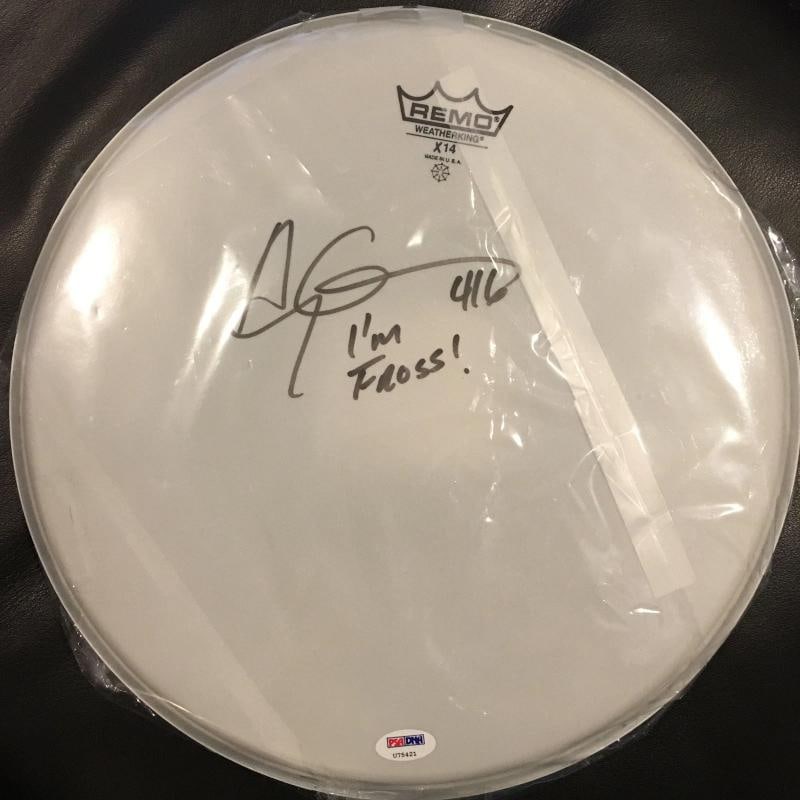DRAKE Aubrey Graham Siged & Inscribed Drum Head (PSA): Country of Origin: United States