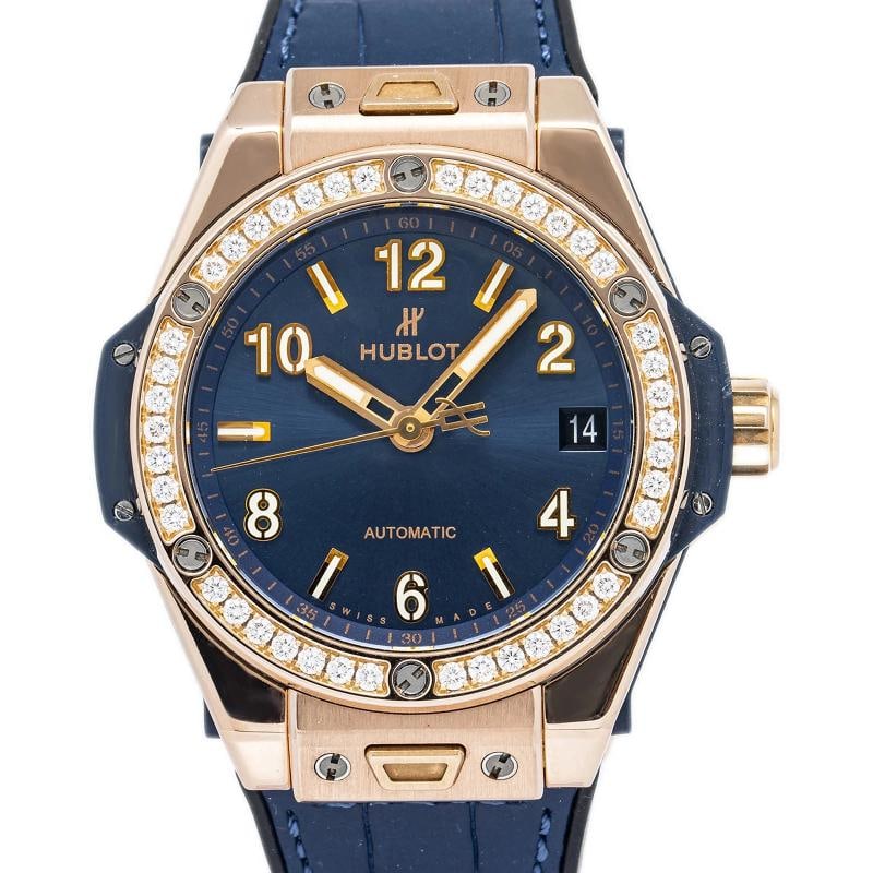 Hublot Big Bang 465.OX.7180.LR.1204 Bracelet RG Blue Arabic Auto 40mm - 2