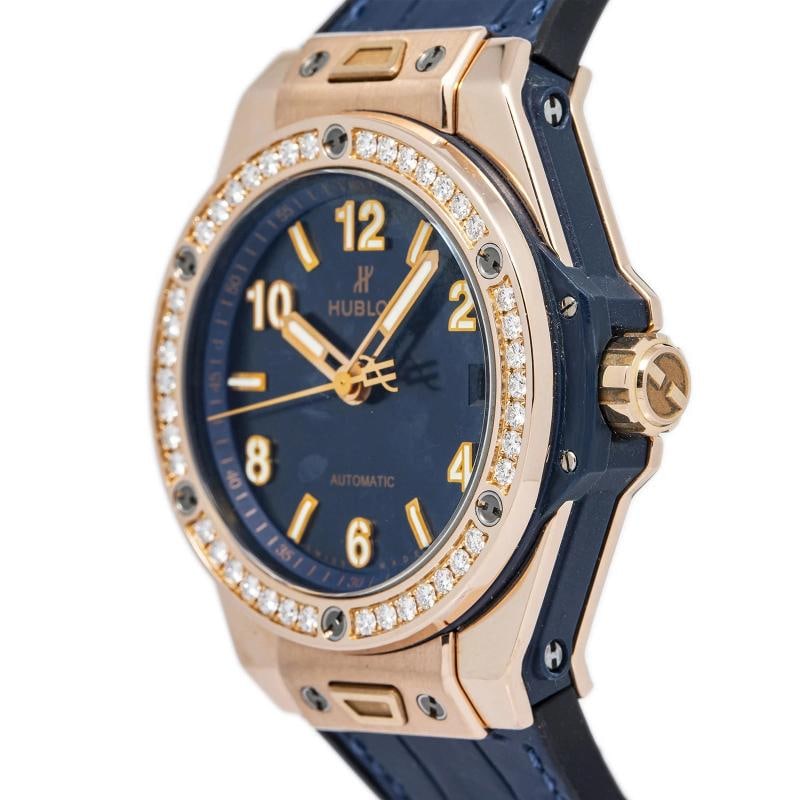 Hublot Big Bang 465.OX.7180.LR.1204 Bracelet RG Blue Arabic Auto 40mm - 3