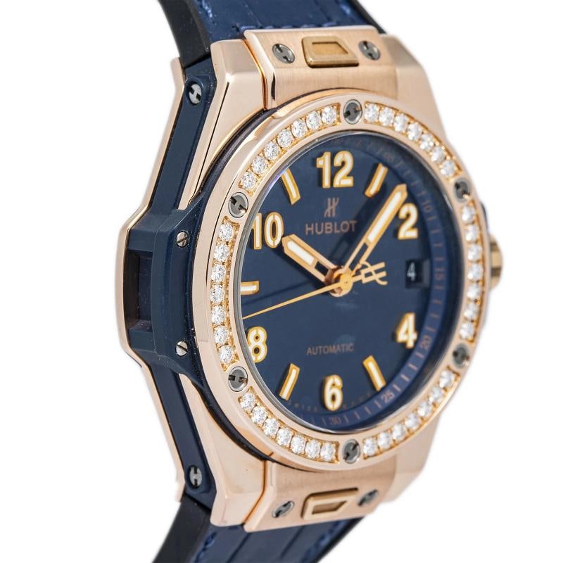 Hublot Big Bang 465.OX.7180.LR.1204 Bracelet RG Blue Arabic Auto 40mm - 4