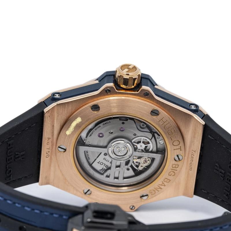 Hublot Big Bang 465.OX.7180.LR.1204 Bracelet RG Blue Arabic Auto 40mm - 6