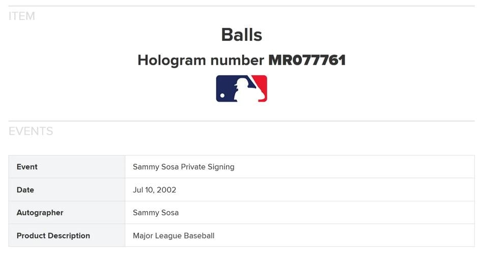 SAMMY SOSA + MARK MCGWIRE SIGNED 1998 HR CHASE CARTER X BASEBALL STEINER MLB COA - 10