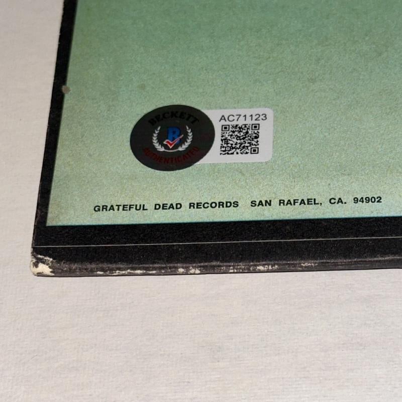 BOB WEIR & PHIL LESH Signed Grateful Dead LP ALBUM COVER (Beckett LOA) - 5