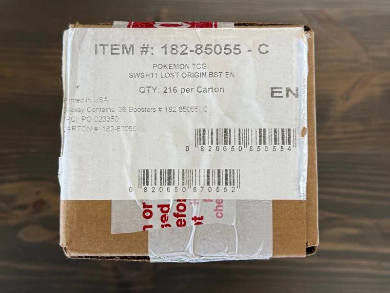 Pokemon Sword & Shield Lost Origin Booster Case (6 Boxes) Factory Sealed!: Condition: New/Factory Sealed: A brand-new, unused, unopened, undamaged item (including handmade items). See ... Read moreabout the conditionNew/Factory Sealed: A brand-new, unused, unopened,