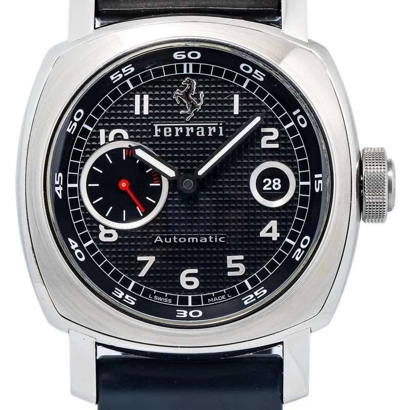 Panerai Ferrari FER00001 2011 Papers Strap Stainless Steel Black Arabic 57x45mm - 2