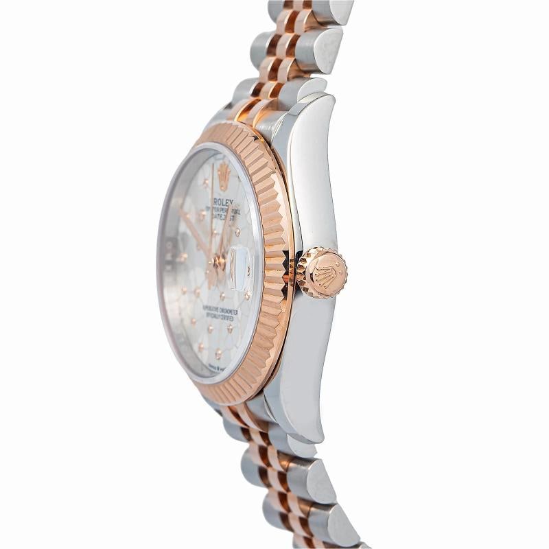 Rolex Datejust 278271 Jubilee Rose Gold Floral Motif Index Automatic 31mm - 3