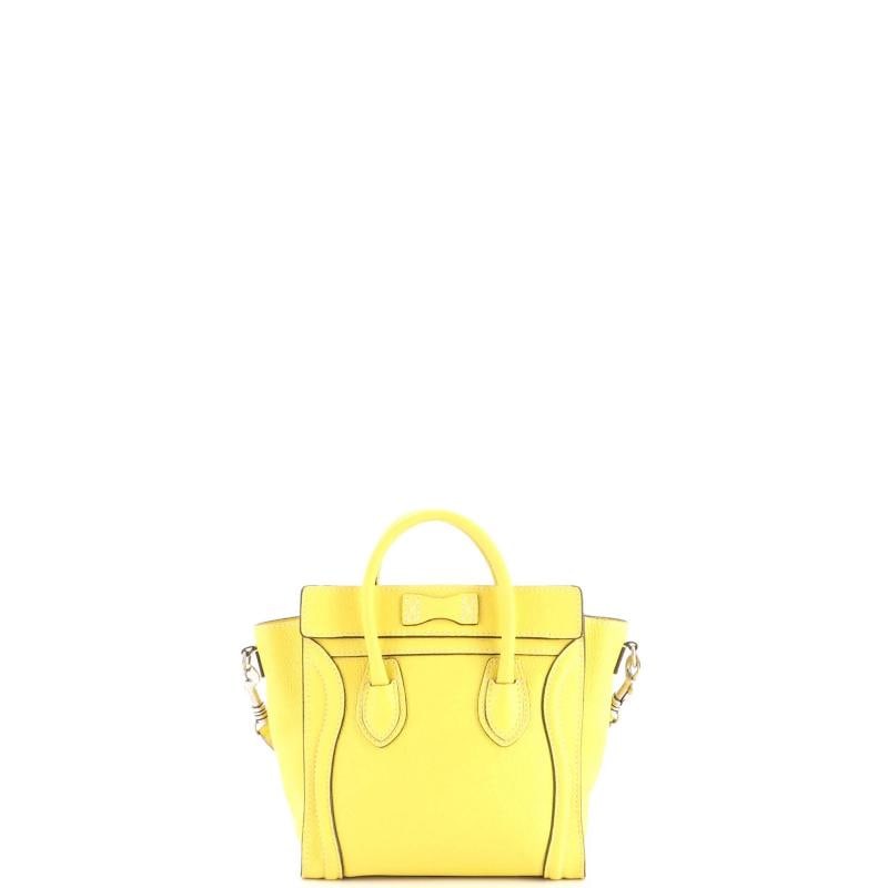 Celine Luggage Bag Grainy Leather Nano - 3