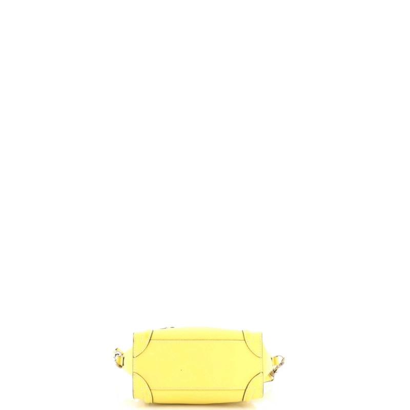 Celine Luggage Bag Grainy Leather Nano - 4