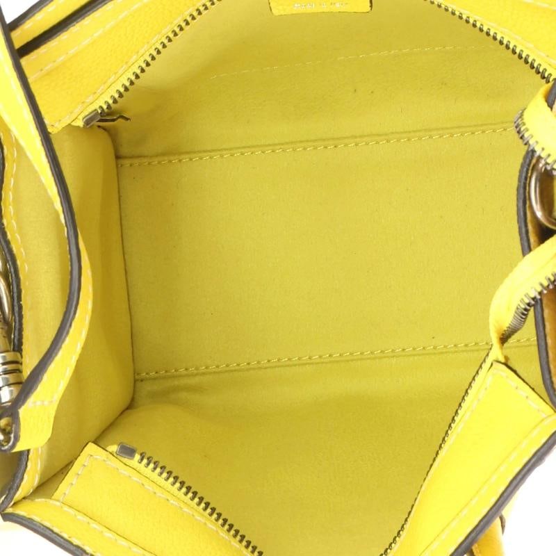 Celine Luggage Bag Grainy Leather Nano - 5