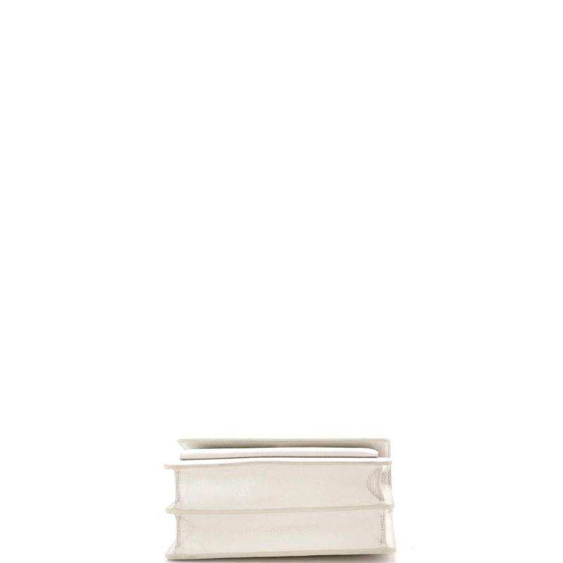 Saint Laurent Sunset Satchel Leather Medium - 4