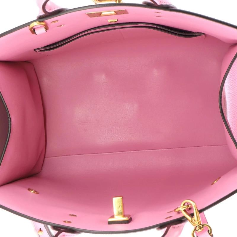 Salvatore Ferragamo Studio Box Satchel Leather Medium - 6