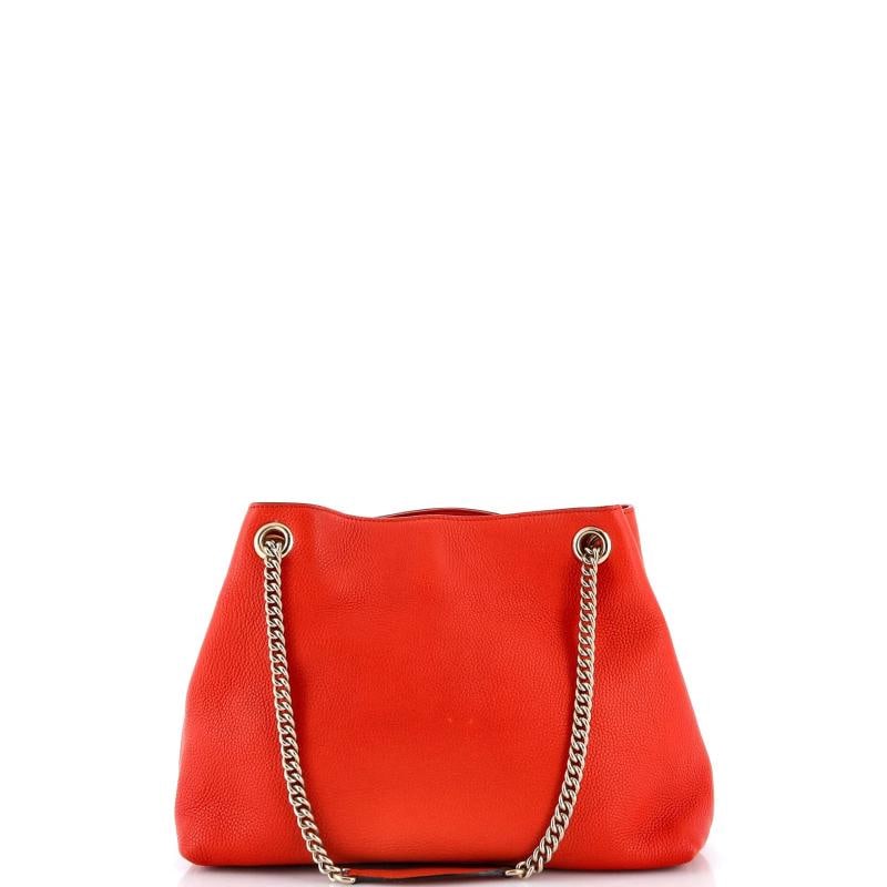 Gucci Soho Chain Strap Shoulder Bag Leather Medium - 3