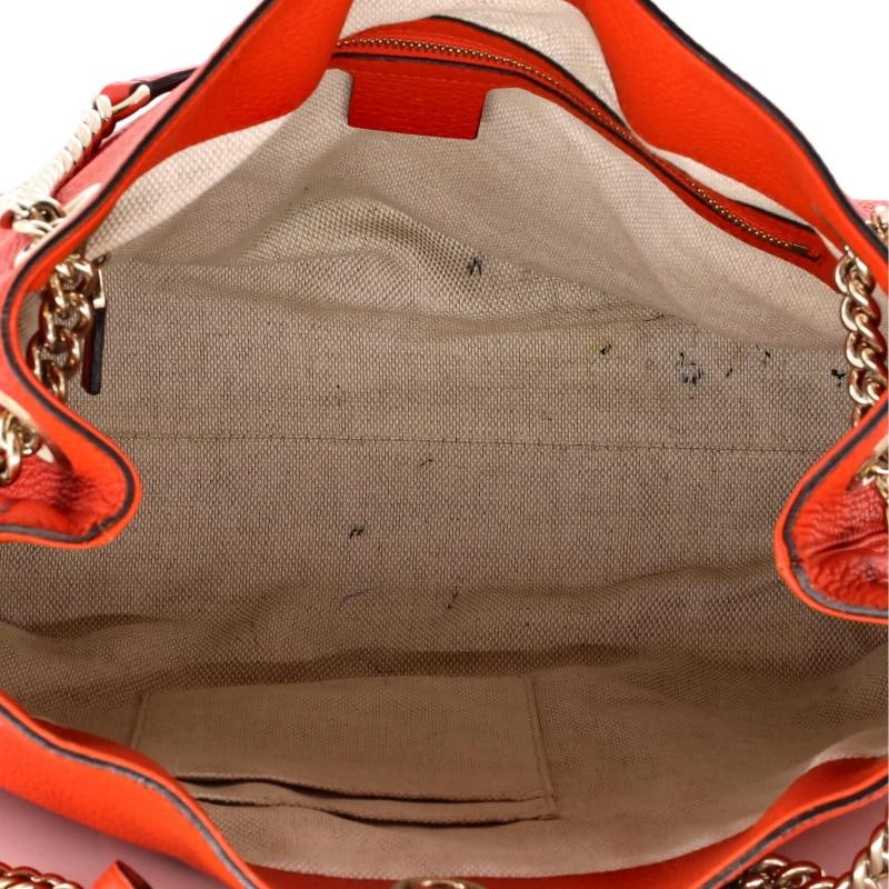 Gucci Soho Chain Strap Shoulder Bag Leather Medium - 5