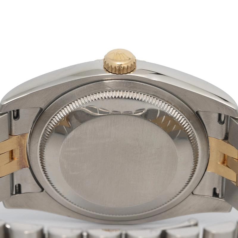 Rolex Datejust 116233 2011 Card Jubilee Steel Ivory Pyramid Roman Auto 36mm - 6
