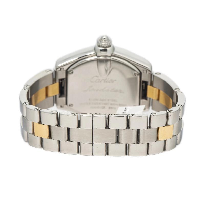 Cartier Roadster W62026Y4 Bracelet Stainless Steel Silver Roman Quartz 29mm - 2