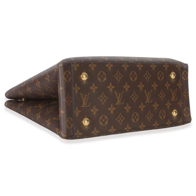 Louis Vuitton Red Monogram Canvas Flower Tote - 6
