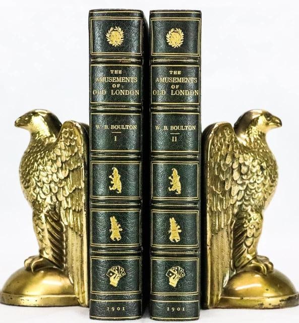 William B Boulton / The Amusements of Old London 1st Edition 1901 - 4