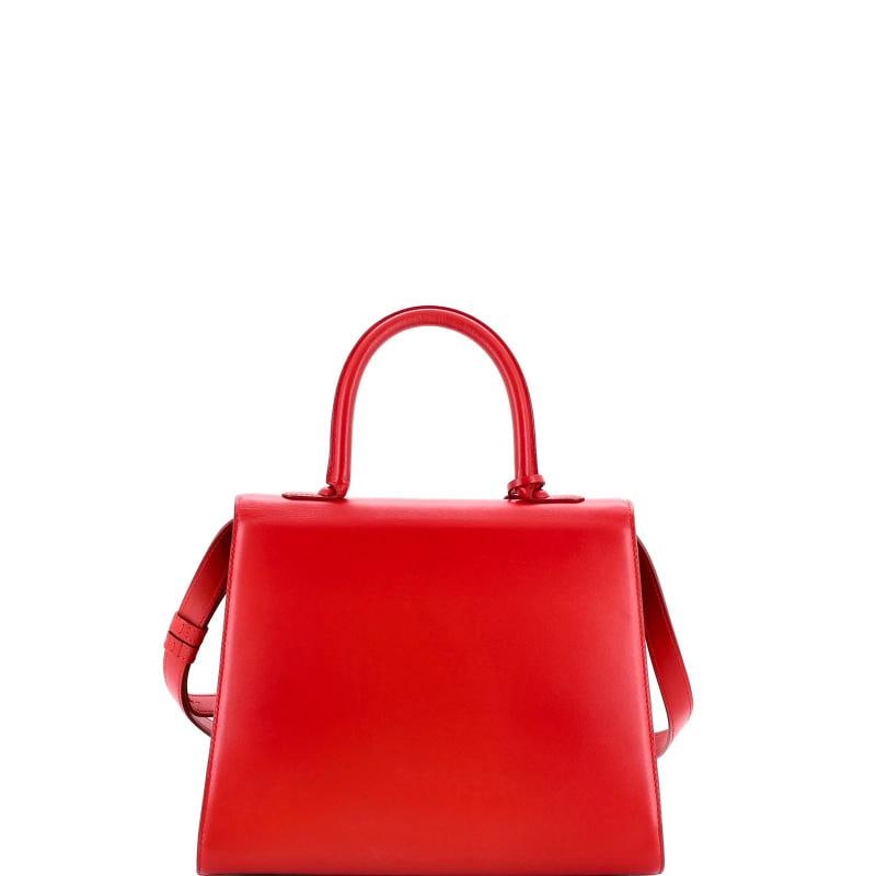 Delvaux Brillant Top Handle Bag Leather MM - 3