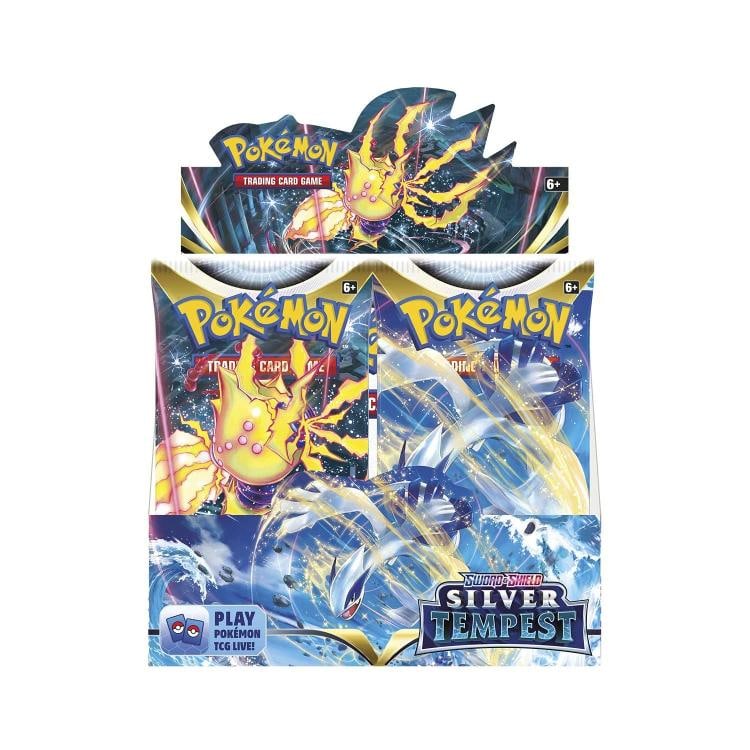 Pokemon TCG: Sword & Shield - Silver Tempest Booster Box - 36 Packs - 4