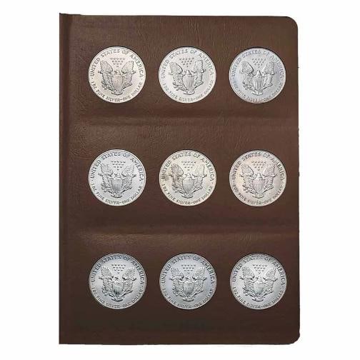 1986-2026 42-Coin American Silver Eagle Set BU (Dansco Album) - 5