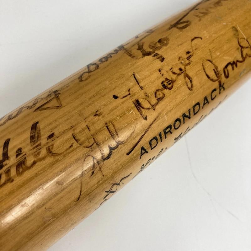 1961 Los Angeles Dodgers Team Signed Gil Hodges Game Bat Sandy Koufax PSA & JSA - 10