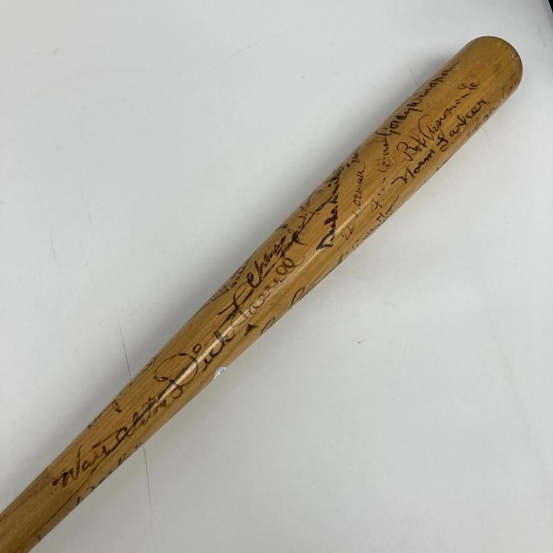 1961 Los Angeles Dodgers Team Signed Gil Hodges Game Bat Sandy Koufax PSA & JSA - 16