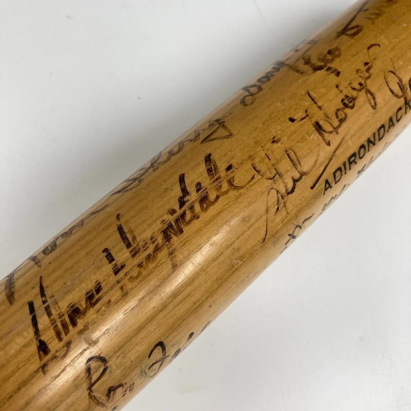 1961 Los Angeles Dodgers Team Signed Gil Hodges Game Bat Sandy Koufax PSA & JSA - 18
