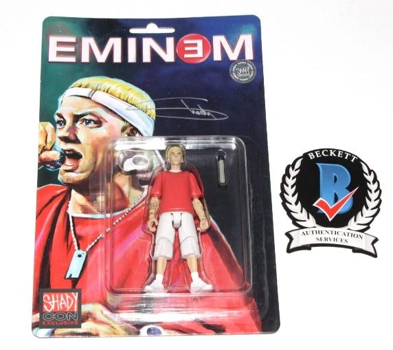 EMINEM SIGNED SHADY CON ACTION FIGURE (Beckett) - 2