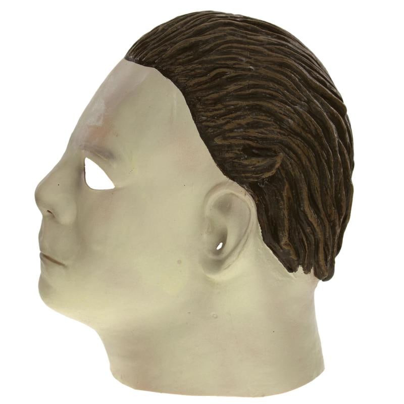 William Shatner & Nick Castle Dual Signed Michael Myers Replica Halloween Mask (JSA) - 9
