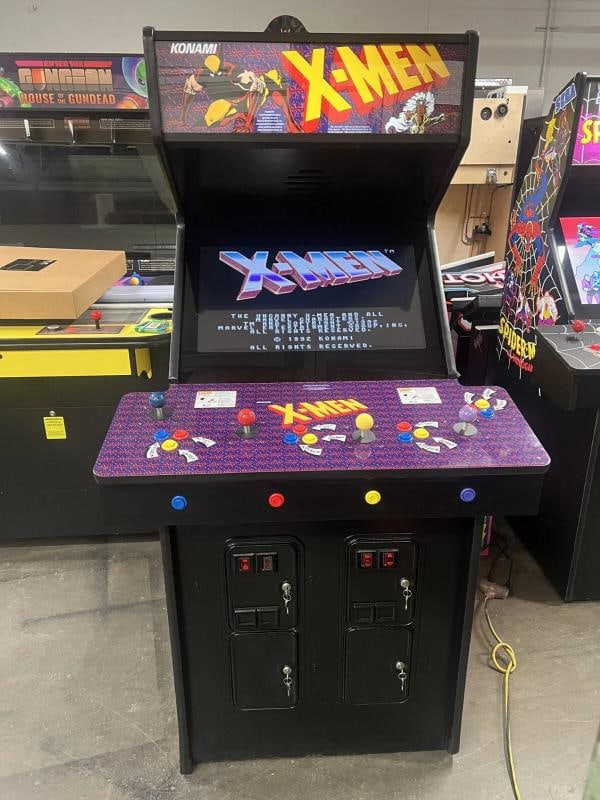 X-MEN ARCADE MACHINE by KONAMI 1992 - 3